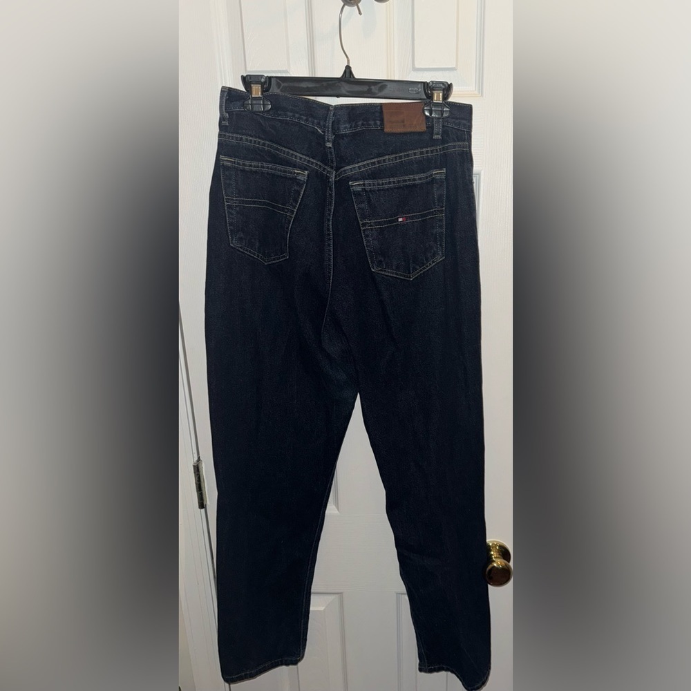 Tommy Hilfiger Straight Leg Dark Wash Jeans Size 10 - Picture 4 of 7